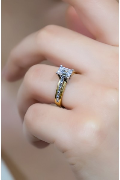 TEKTAŞ YÜZÜK 14 AYAR A035929