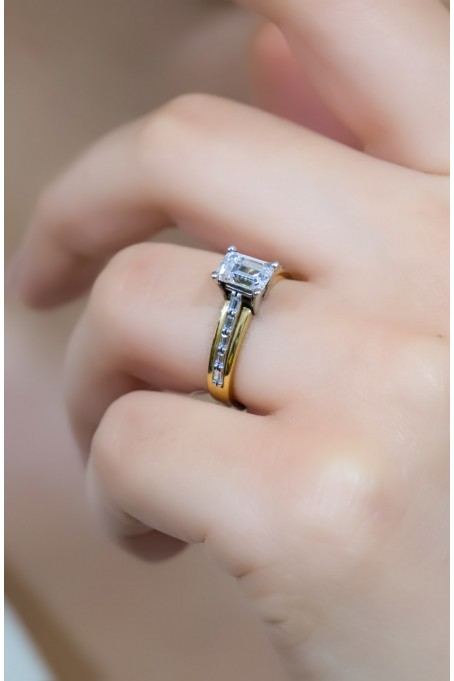 TEKTAŞ YÜZÜK 14 AYAR A035929