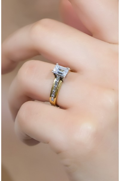 TEKTAŞ YÜZÜK 14 AYAR A035929