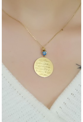 NAZAR DUASI KOLYE 14 AYAR A037394