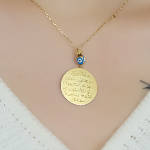 NAZAR DUASI KOLYE 14 AYAR A037394 NAZAR DUASI KOLYE 14 AYAR A037394