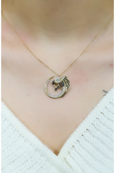 ASLAN MOTİFLİ KOLYE 14 AYAR A037404 ASLAN MOTİFLİ KOLYE 14 AYAR A037404