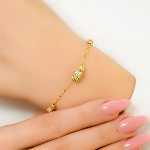 DORİKA BİLEKLİK 14 AYAR A037870 DORİKA BİLEKLİK 14 AYAR A037870