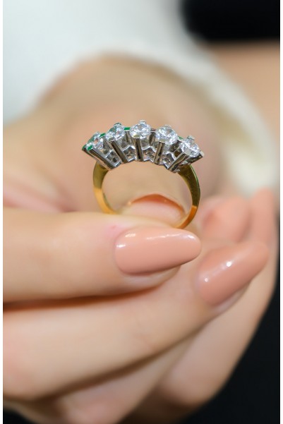 BEŞTAŞ YÜZÜK 14 AYAR A038807