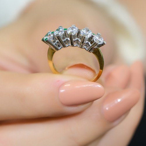 BEŞTAŞ YÜZÜK 14 AYAR A038807 BEŞTAŞ YÜZÜK 14 AYAR A038807