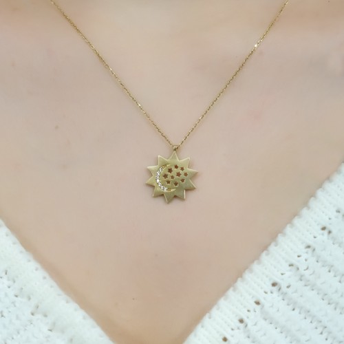 GÖKYÜZÜ KOLYE 14 AYAR A039253 GÖKYÜZÜ KOLYE 14 AYAR A039253