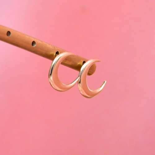 HİLAL KÜPE 14 AYAR A039968 HİLAL KÜPE 14 AYAR A039968