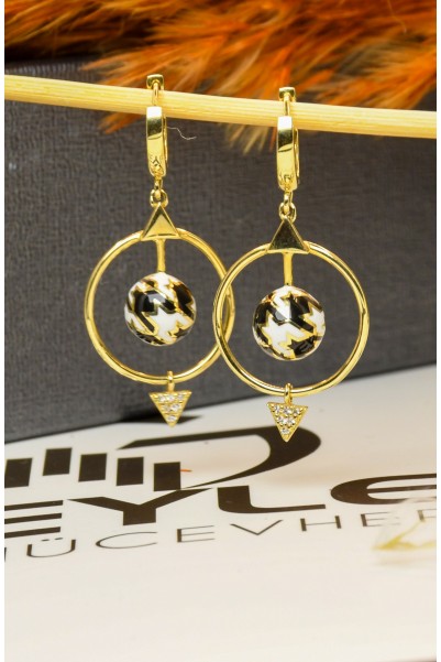 ROBERTO BRAVO PİED DE POULE KÜPE A040373 ROBERTO BRAVO PİED DE POULE KÜPE A040373