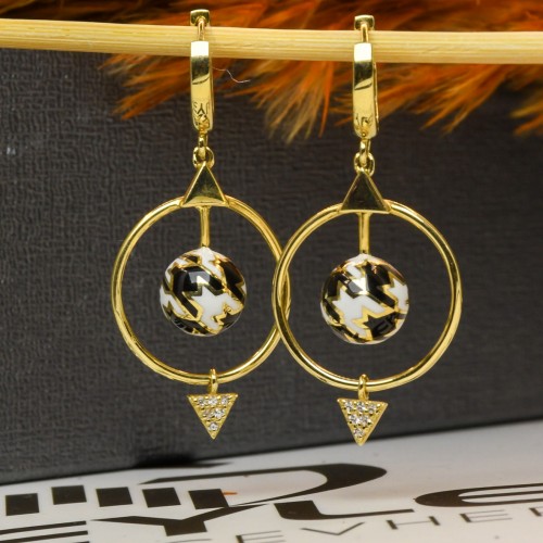 ROBERTO BRAVO PİED DE POULE KÜPE A040373 ROBERTO BRAVO PİED DE POULE KÜPE A040373