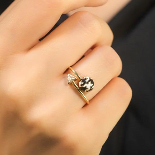 ROBERTO BRAVO PİED DE POULE YÜZÜK A040397 ROBERTO BRAVO PİED DE POULE YÜZÜK A040397