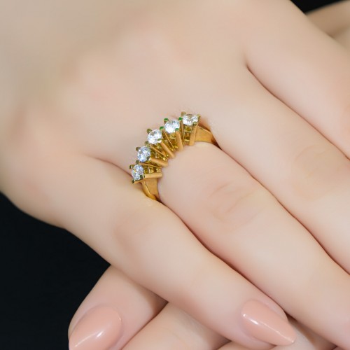 BEŞTAŞ YÜZÜK 14 AYAR A041049 BEŞTAŞ YÜZÜK 14 AYAR A041049