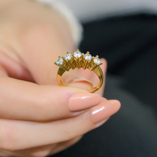 BEŞTAŞ YÜZÜK 14 AYAR A041049 BEŞTAŞ YÜZÜK 14 AYAR A041049