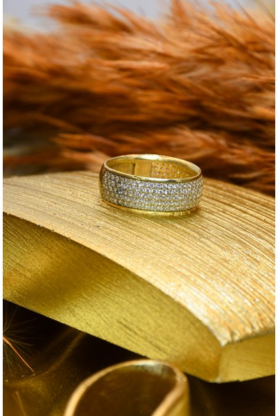 TAMTUR TAŞLI YÜZÜK 14 AYAR A041133