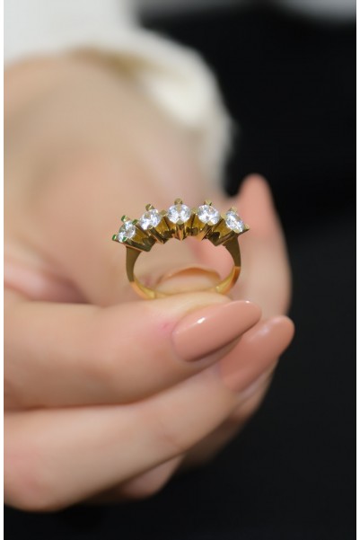 BEŞTAŞ YÜZÜK 14 AYAR A041992