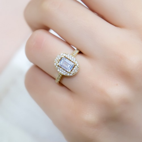 BAGET YÜZÜK 14 AYAR A041998 BAGET YÜZÜK 14 AYAR A041998