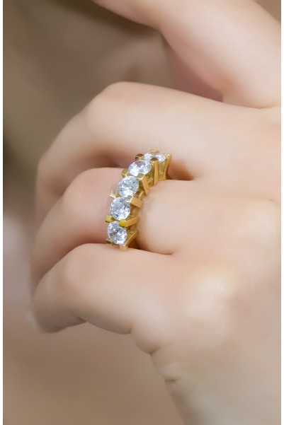 BEŞTAŞ YÜZÜK 14 AYAR A043121 BEŞTAŞ YÜZÜK 14 AYAR A043121