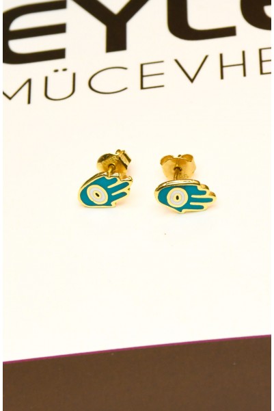 FATMA ANA ELİ KÜPE 14 AYAR A043540 FATMA ANA ELİ KÜPE 14 AYAR A043540