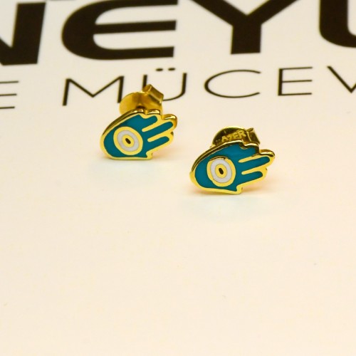 FATMA ANA ELİ KÜPE 14 AYAR A043540 FATMA ANA ELİ KÜPE 14 AYAR A043540