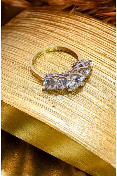 BEŞTAŞ YÜZÜK 14 AYAR A043598