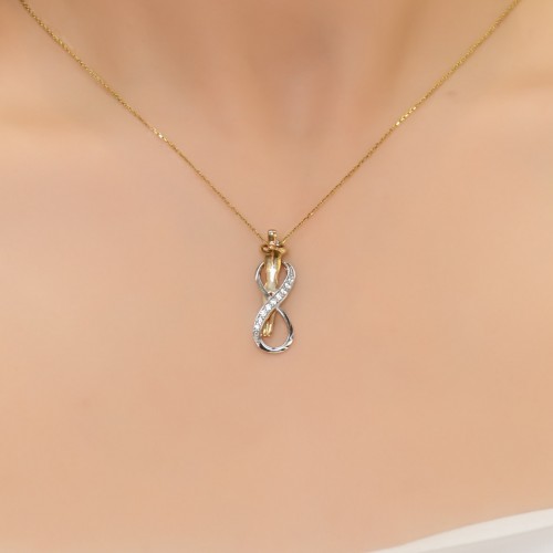 SONSUZLUK KOLYE 14 AYAR A043657 SONSUZLUK KOLYE 14 AYAR A043657