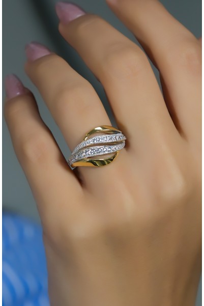 TASARIM YÜZÜK 14 AYAR A043937 TASARIM YÜZÜK 14 AYAR A043937