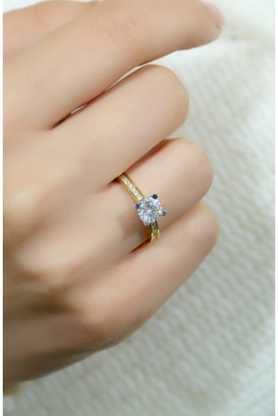 TEKTAŞ YÜZÜK 14 AYAR A043965