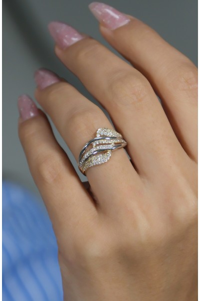 FANTAZİ YÜZÜK 14 AYAR A043966