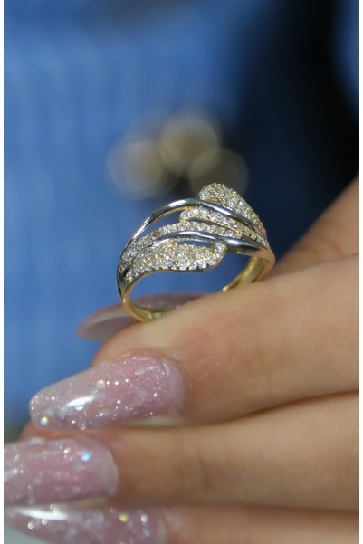 FANTAZİ YÜZÜK 14 AYAR A043966