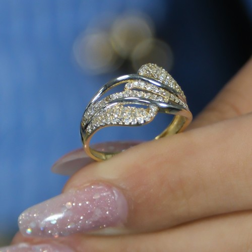 FANTAZİ YÜZÜK 14 AYAR A043966