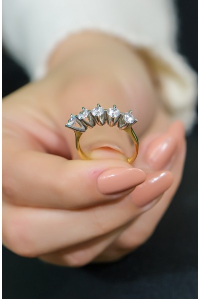 BEŞTAŞ YÜZÜK 14 AYAR A044026