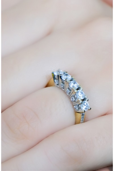 BEŞTAŞ YÜZÜK 14 AYAR A044523