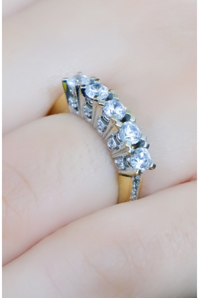 BEŞTAŞ YÜZÜK 14 AYAR A044523