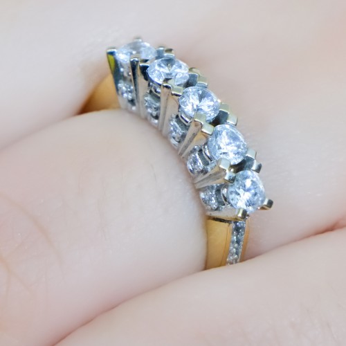 BEŞTAŞ YÜZÜK 14 AYAR A044523 BEŞTAŞ YÜZÜK 14 AYAR A044523