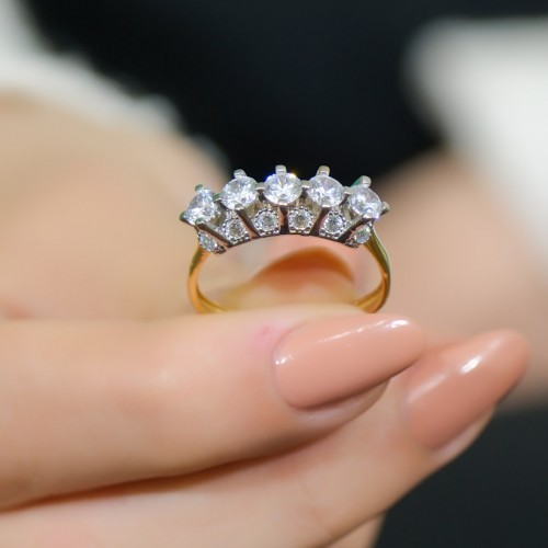 BEŞTAŞ YÜZÜK 14 AYAR A044525 BEŞTAŞ YÜZÜK 14 AYAR A044525