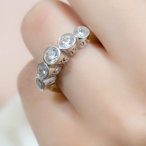 BEŞTAŞ YÜZÜK 14 AYAR A044532 BEŞTAŞ YÜZÜK 14 AYAR A044532