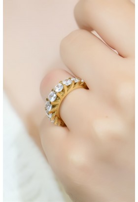 YARIM TUR YÜZÜK 14 AYAR A044569 YARIM TUR YÜZÜK 14 AYAR A044569