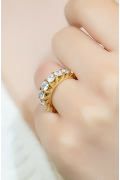 YARIM TUR YÜZÜK 14 AYAR A044569