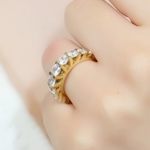 YARIM TUR YÜZÜK 14 AYAR A044569 YARIM TUR YÜZÜK 14 AYAR A044569