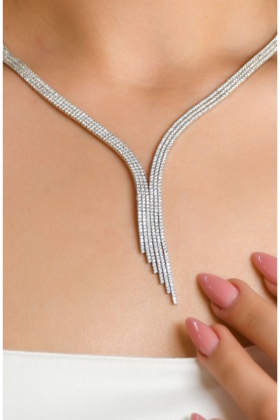 SU YOLU KOLYE GERDANLIK14 AYAR A045183