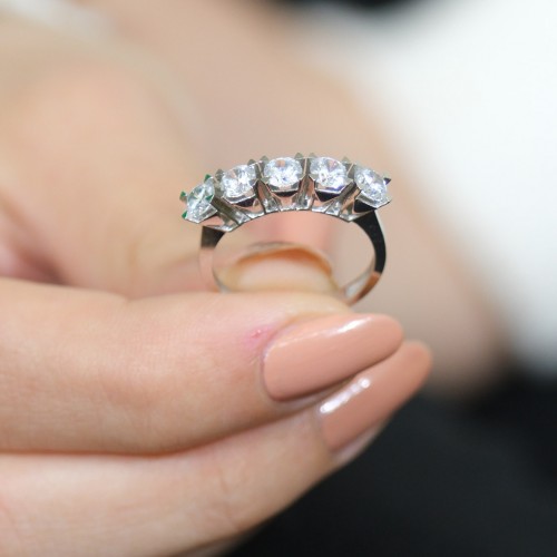 BEŞTAŞ YÜZÜK 14 AYAR A045496 BEŞTAŞ YÜZÜK 14 AYAR A045496