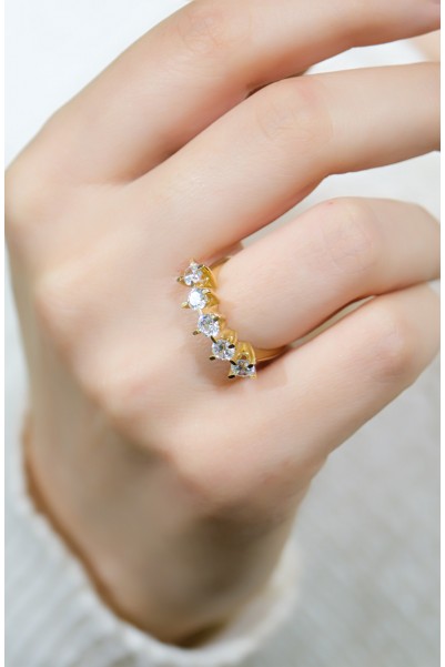 BEŞTAŞ YÜZÜK 14 AYAR A045497 BEŞTAŞ YÜZÜK 14 AYAR A045497