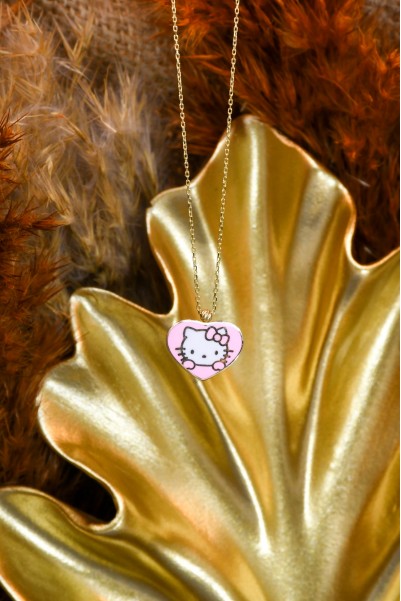 HELLO KİTTY KOLYE 14 AYAR A045521 HELLO KİTTY KOLYE 14 AYAR A045521