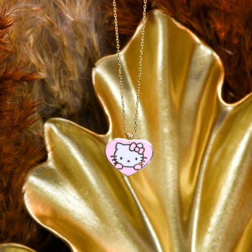 HELLO KİTTY KOLYE 14 AYAR A045521 HELLO KİTTY KOLYE 14 AYAR A045521