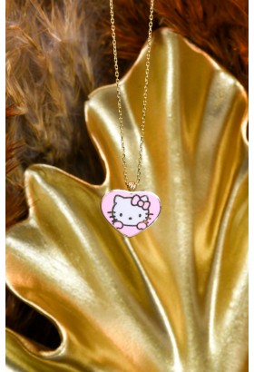 HELLO KİTTY KOLYE 14 AYAR A045521