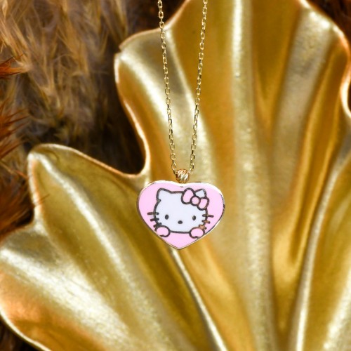 HELLO KİTTY KOLYE 14 AYAR A045521 HELLO KİTTY KOLYE 14 AYAR A045521