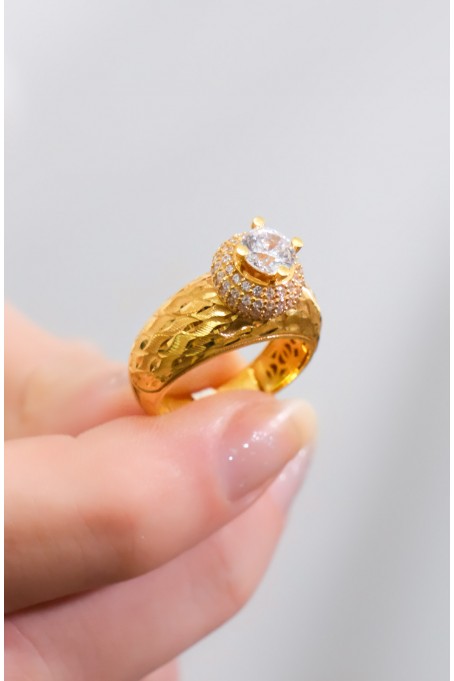 TEKTAŞ YÜZÜK 22 AYAR A045724 TEKTAŞ YÜZÜK 22 AYAR A045724