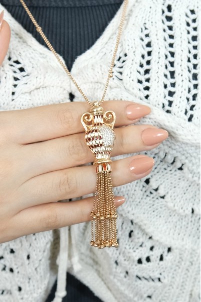 TASARIM KOLYE 14 AYAR A045820