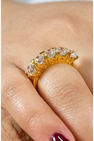 BEŞTAŞ YÜZÜK 22 AYAR A046205 BEŞTAŞ YÜZÜK 22 AYAR A046205