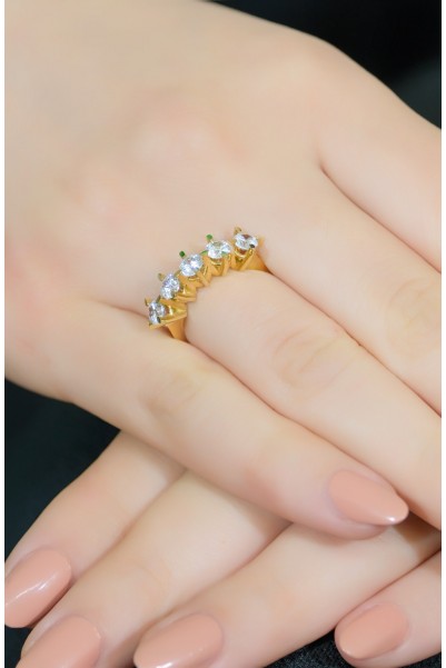 BEŞTAŞ YÜZÜK 14 AYAR A046227 BEŞTAŞ YÜZÜK 14 AYAR A046227