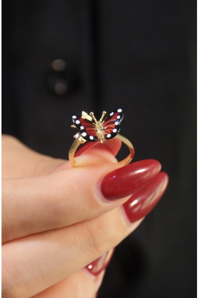 ROBERTO BRAVO MONARCH BUTTERFLY YÜZÜK A046916 ROBERTO BRAVO MONARCH BUTTERFLY YÜZÜK A046916